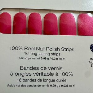 Color Street Purrfect Match Vibrant Pink Nail Polish Strips